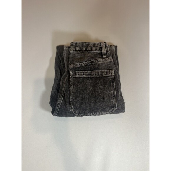 Pacsun 90's Bf Carpenter Jeans Womens 27 black/ gray Denim High Rise - Picture 5 of 16